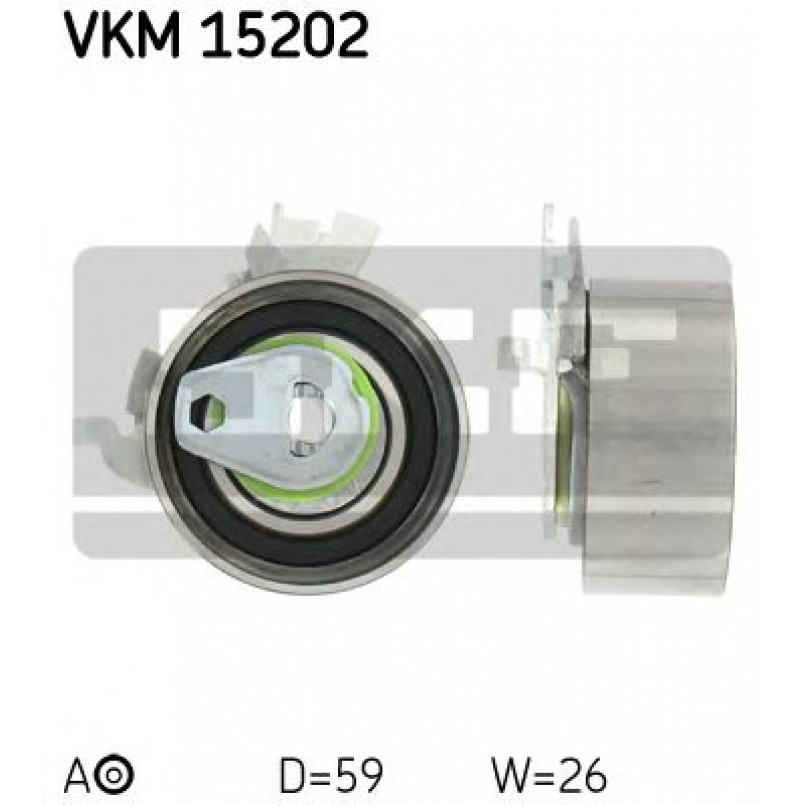 VKM 15202 SKF Натяжний ролик